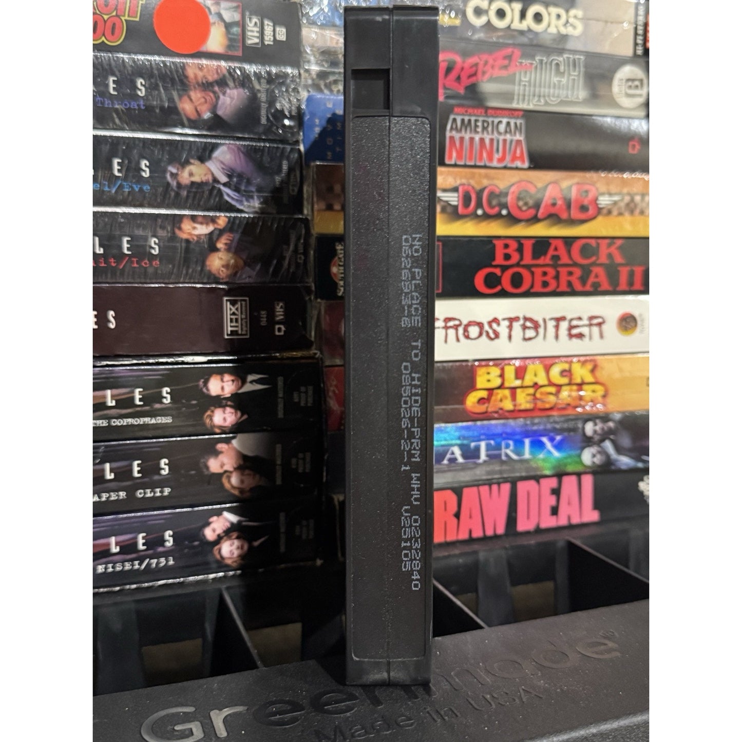 No Place to Hide Promo Screener - VHS Used