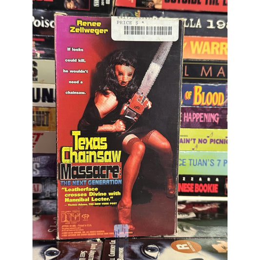 Texas Chainsaw Massacre The Next Generation Horror - VHS Used