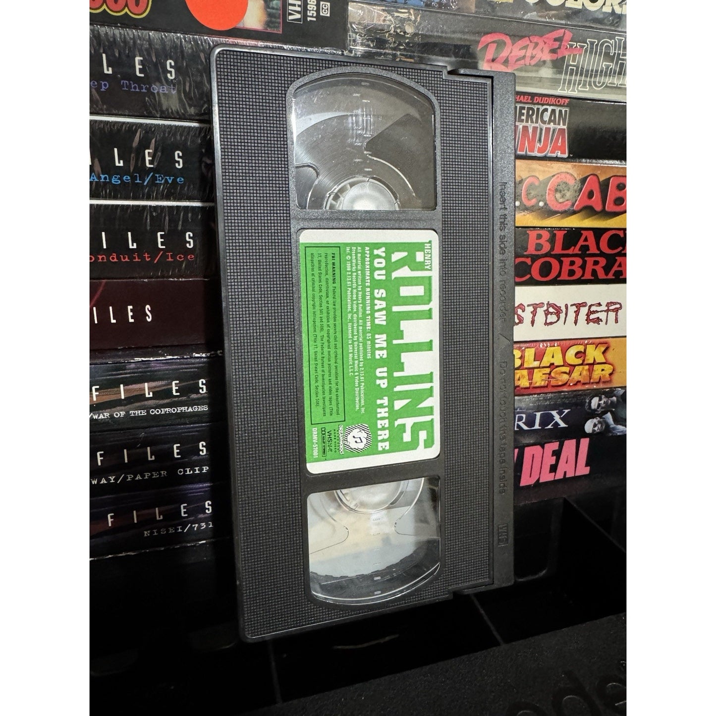 Henry Rollins, You Saw Me Up There - VHS Used