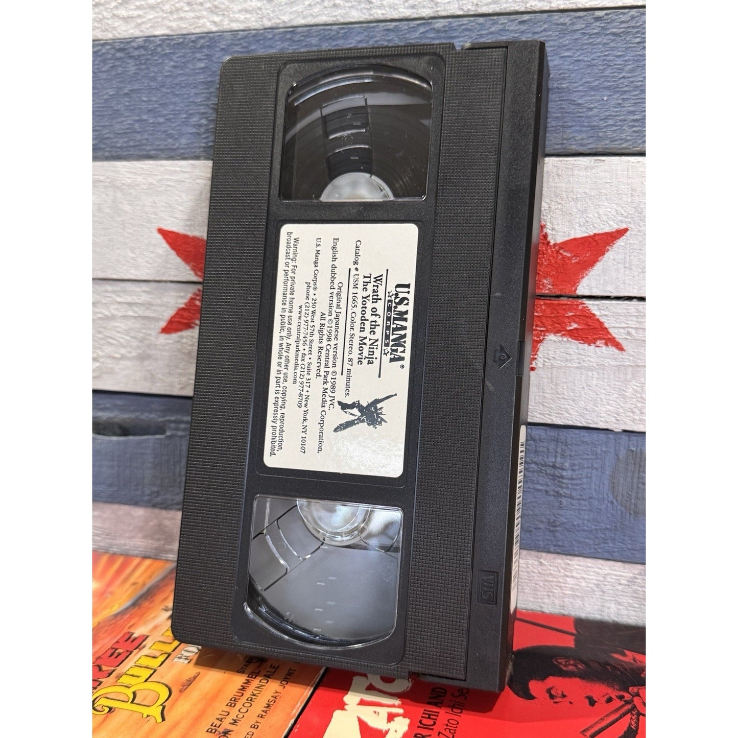 Wrath of the Ninja: The Yotoden Movie - VHS Used