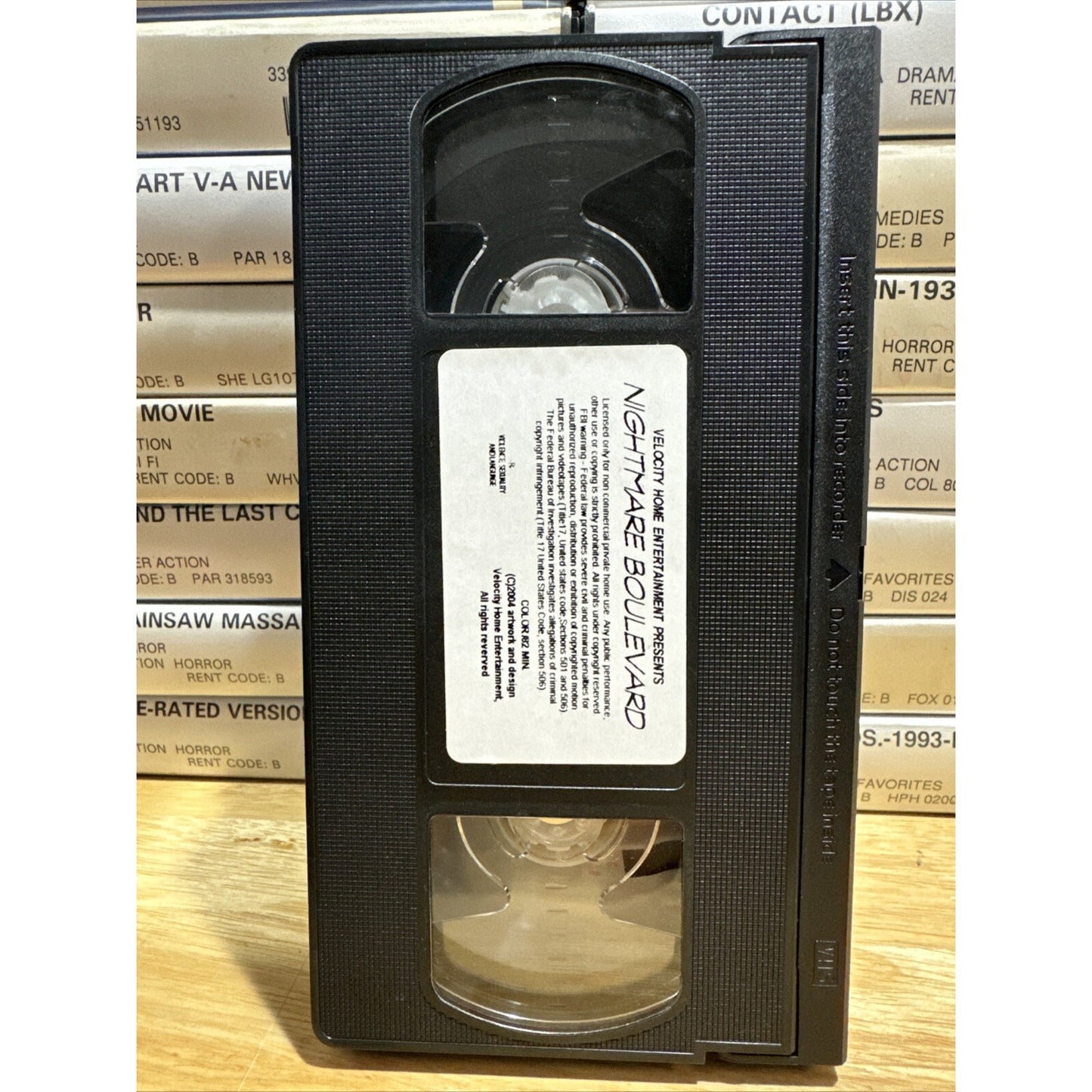 Nightmare Boulevard - VHS Used