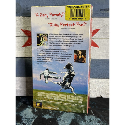 Kung Pow! Enter The Fist (White Tape) - VHS Used
