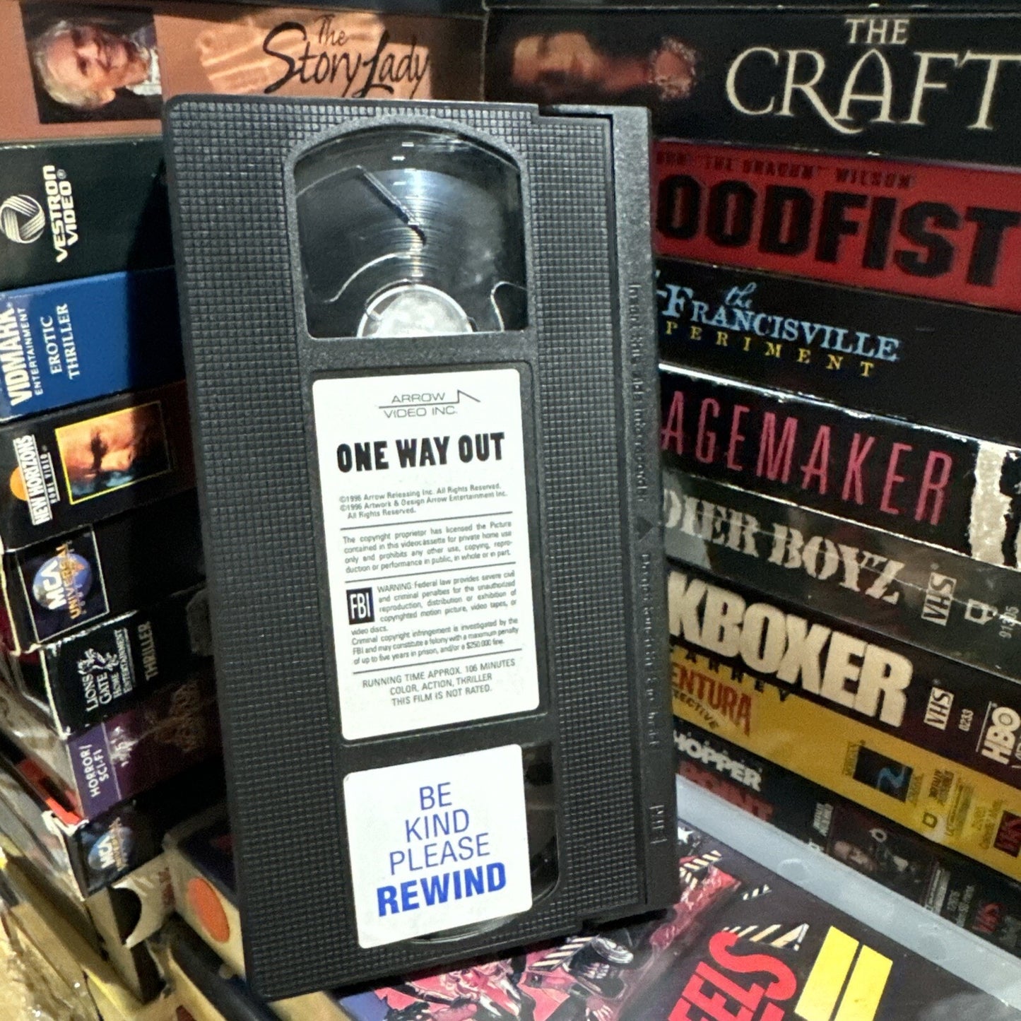 One Way Out - VHS Used