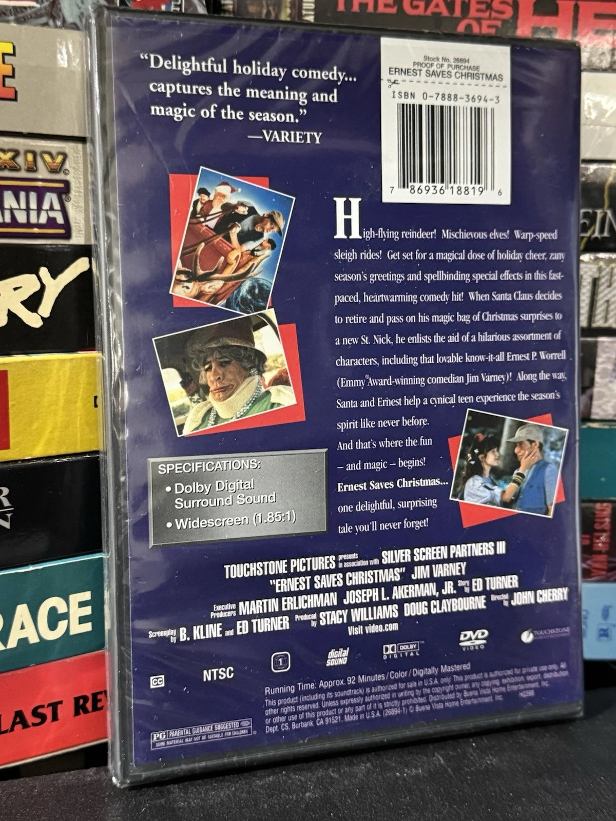 Ernest Saves Christmas - DVD