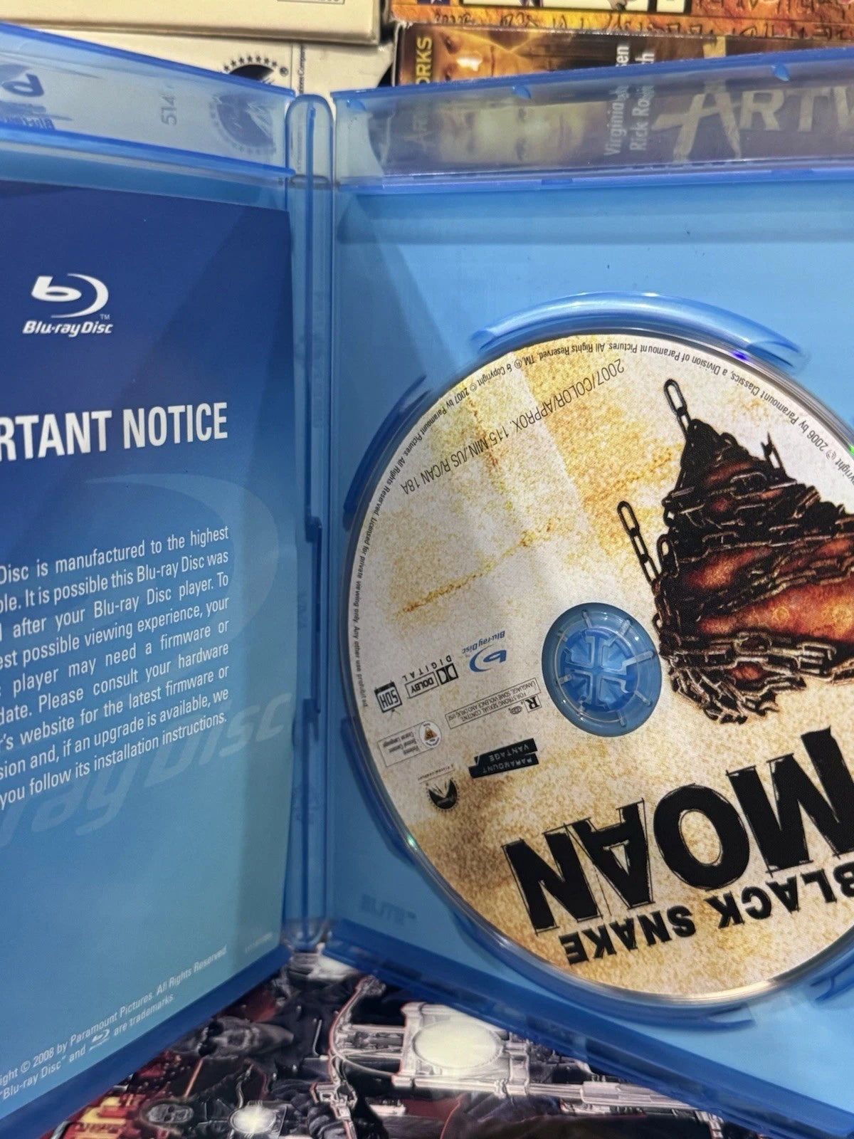 Black Snake Moan - Blu Ray Used