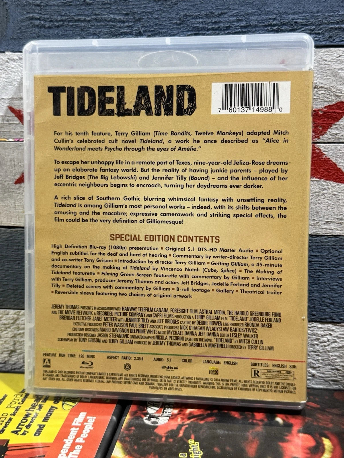 Tideland - Arrow Video Special Edition - Blu-Ray Used