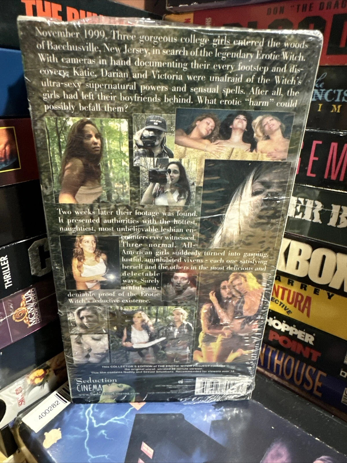 Erotic Witch Project Uncut Collector’s Edition Seduction Cinema - VHS Used