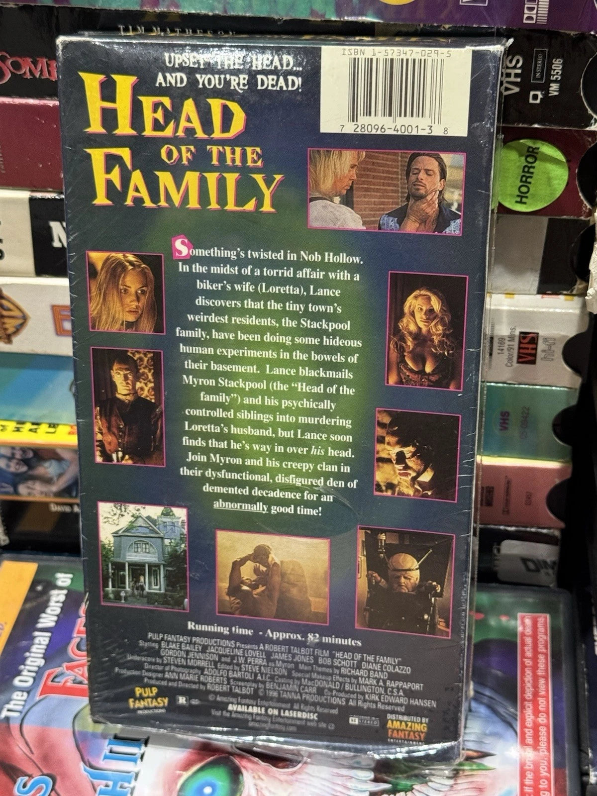 Head of the Family - Pulp Fantasy VHS Used