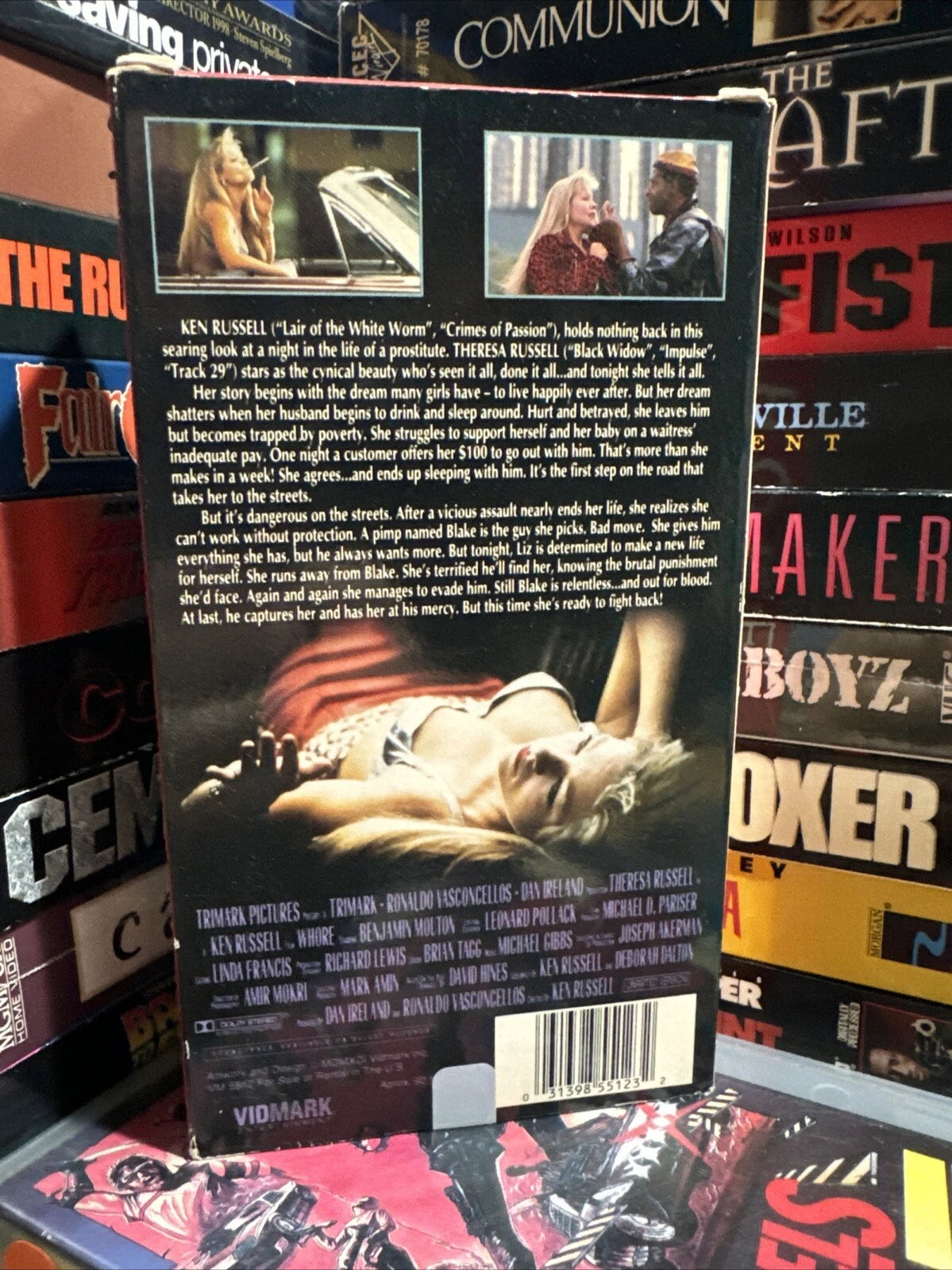 Whore (Unrated) - Vidmark VHS Used