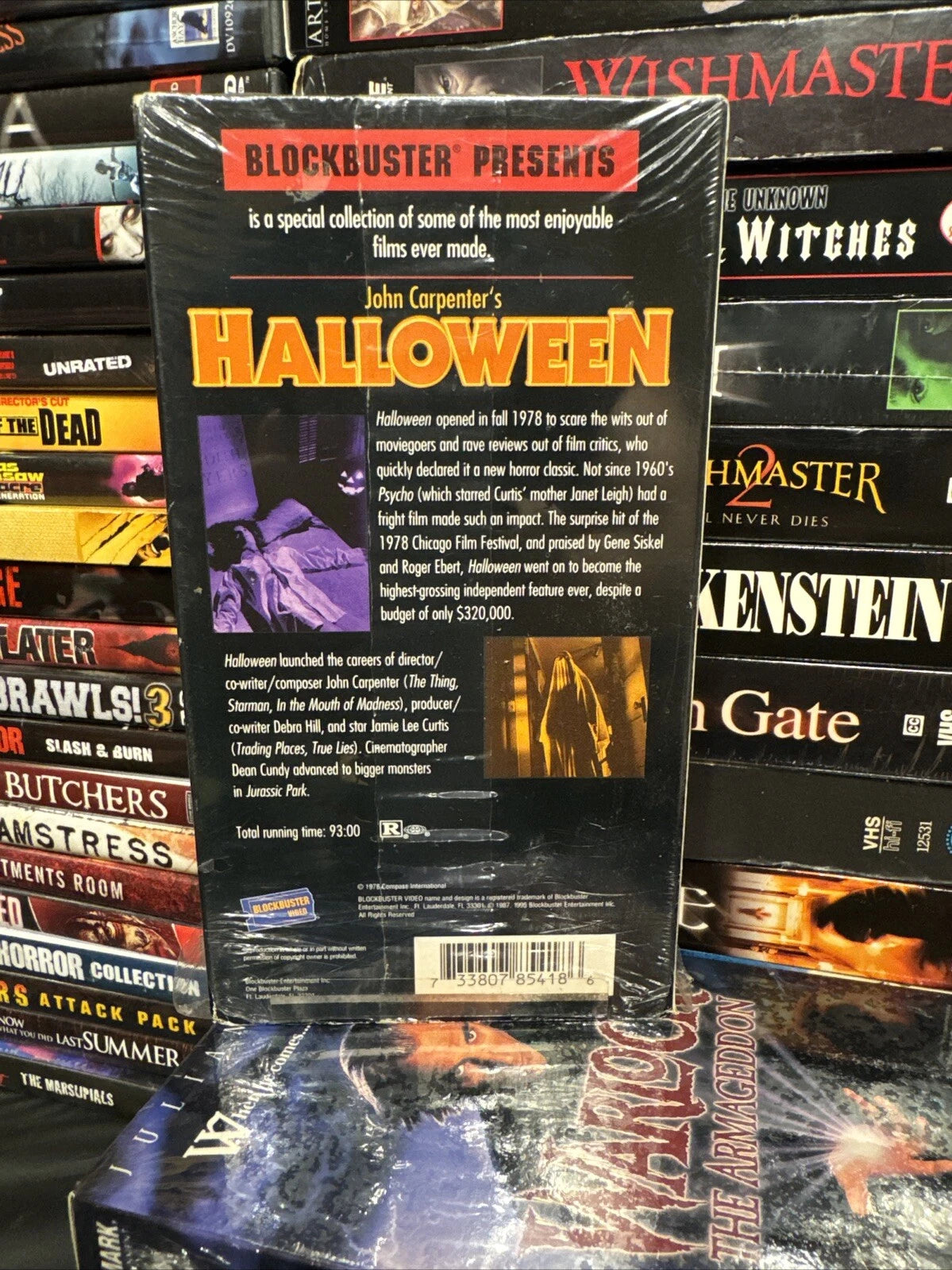 John Carpenter’s Halloween - Blockbuster Presents VHS Used