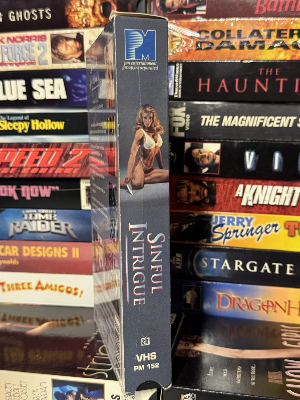 Sinful Intrigue - PM Entertainment VHS Used