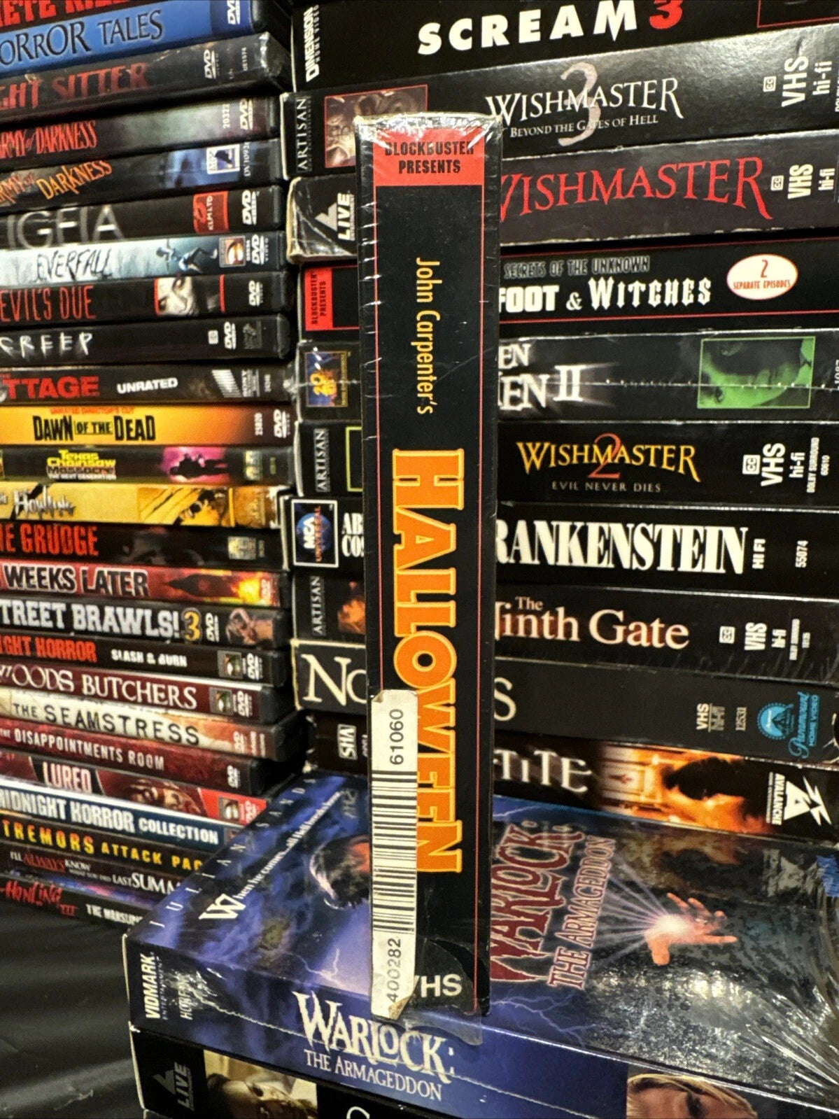 John Carpenter’s Halloween - Blockbuster Presents VHS Used