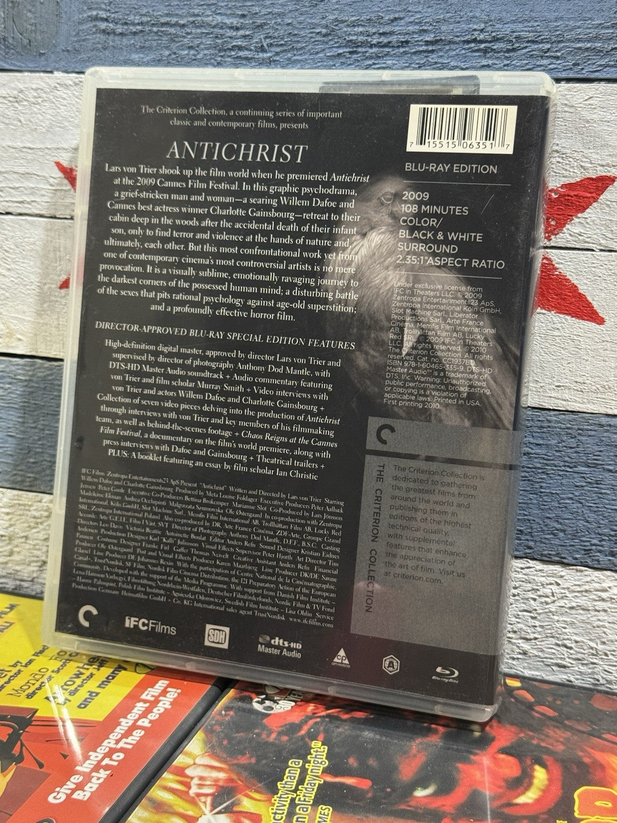 Antichrist - Criterion Collection Blu-ray Used
