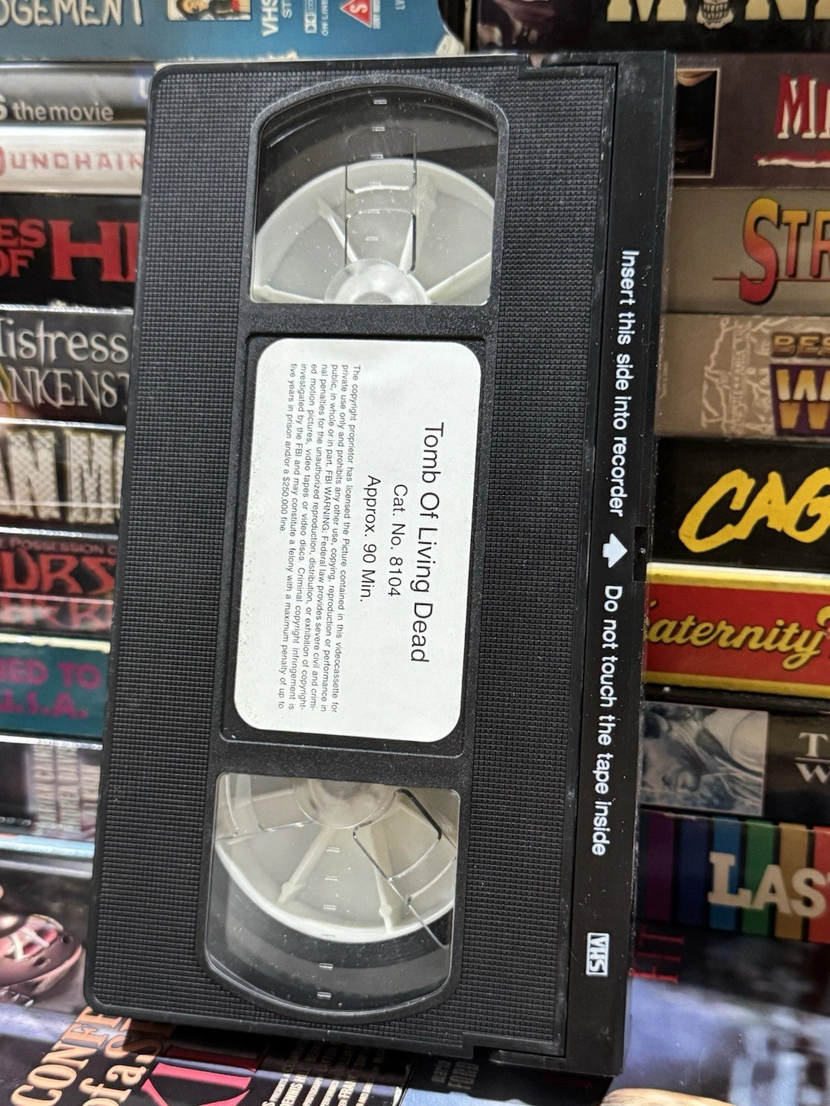 Tomb Of The Living Dead VHS Used
