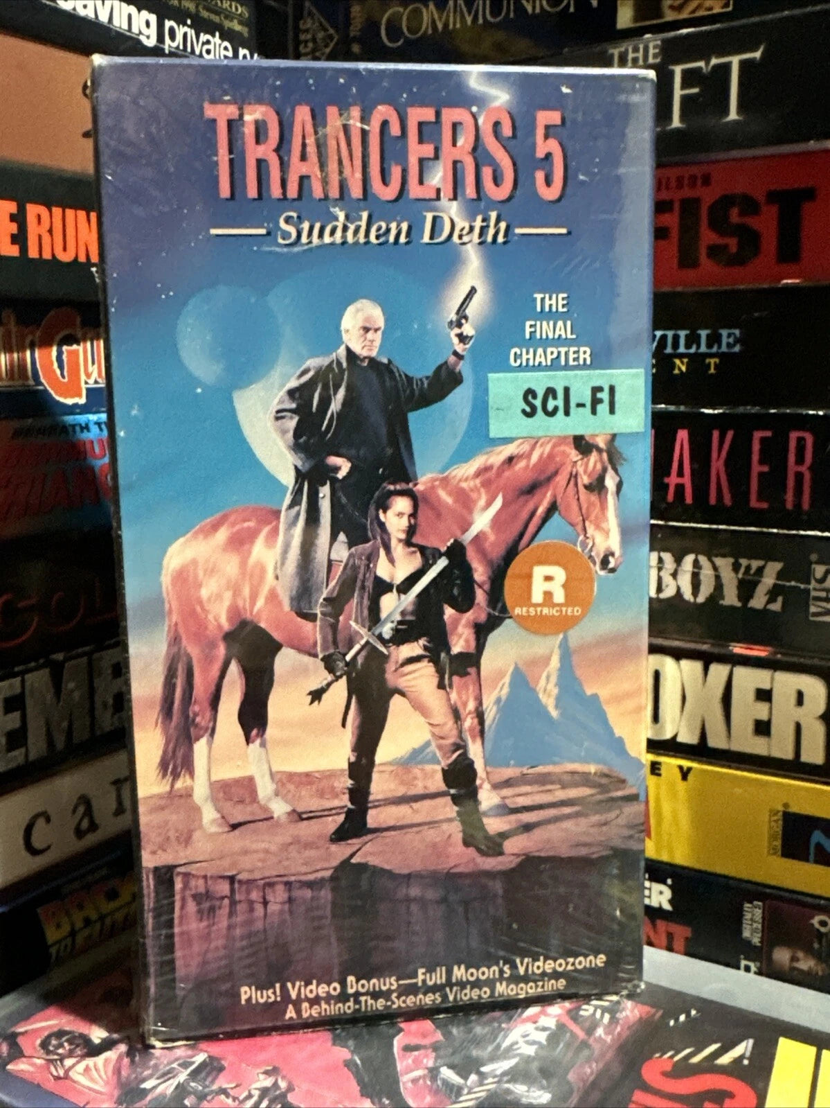 Trancers 5: Sudden Deth – Full Moon VHS Used