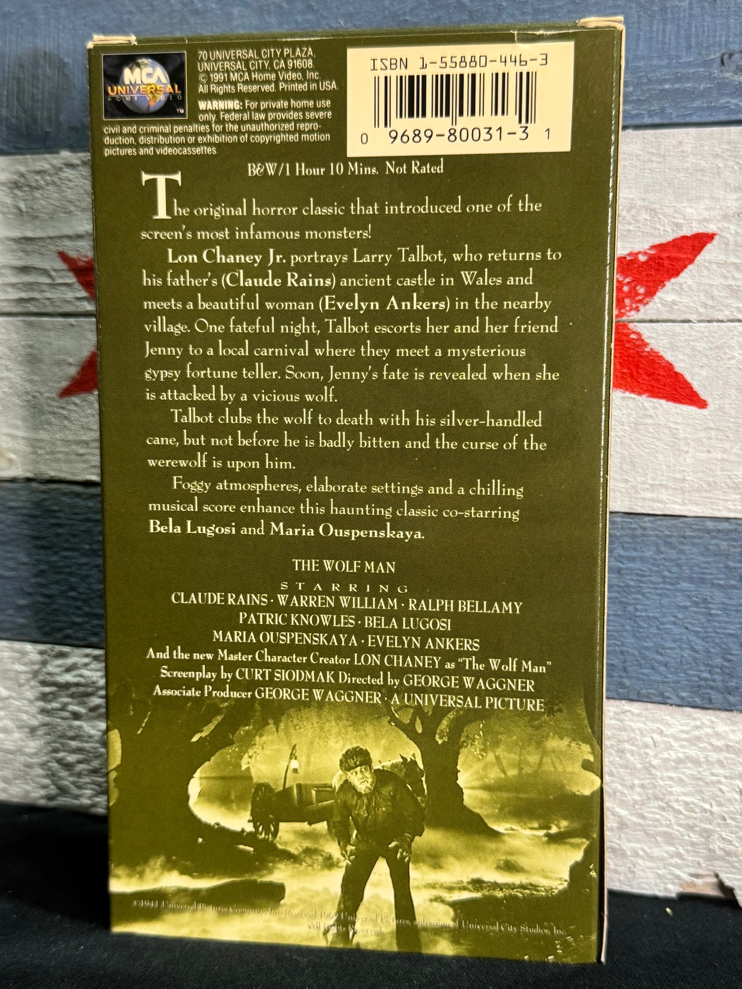 The Wolf Man - VHS Used