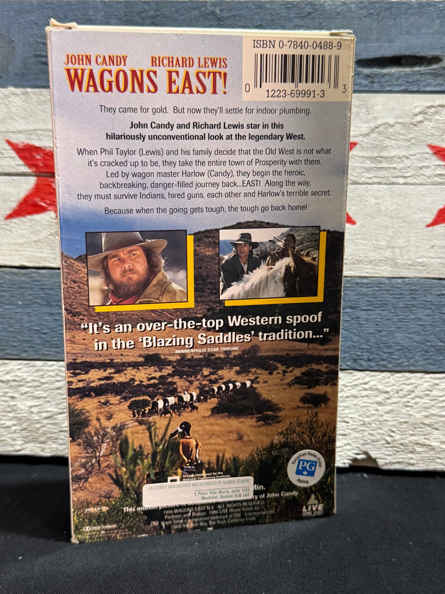 Wagons East - VHS Used