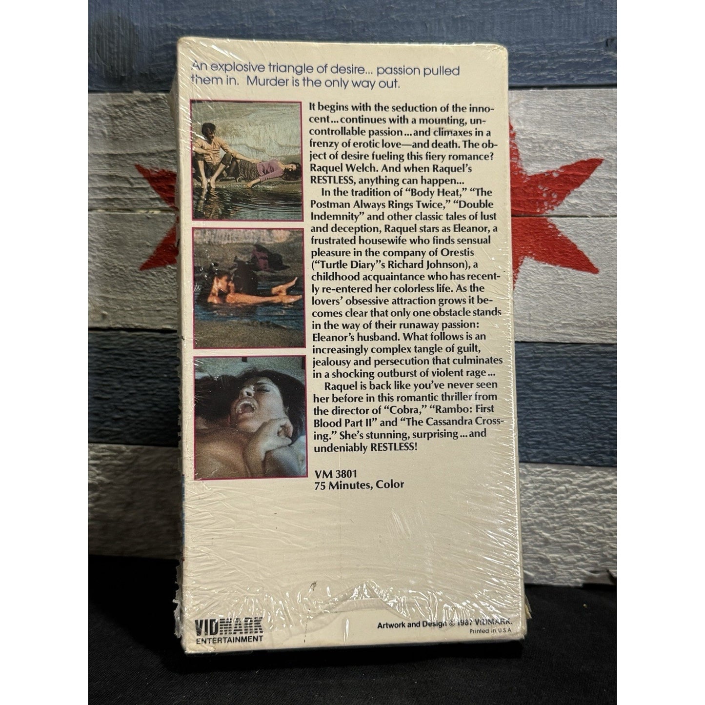 Restless Raquel Welch - VHS Used