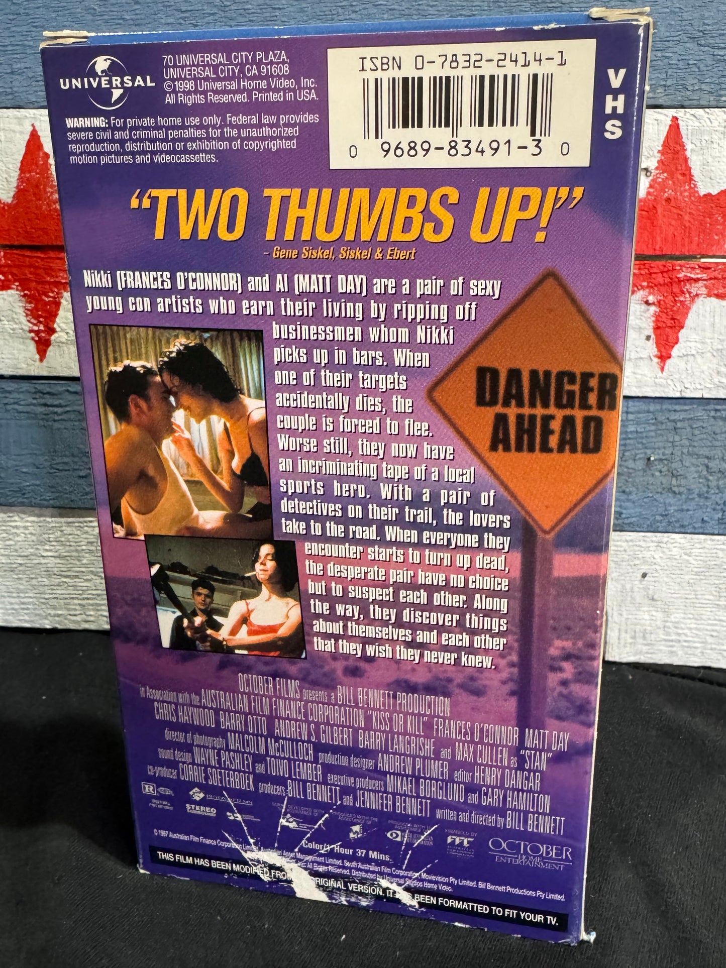 Kiss or Kill - VHS Used