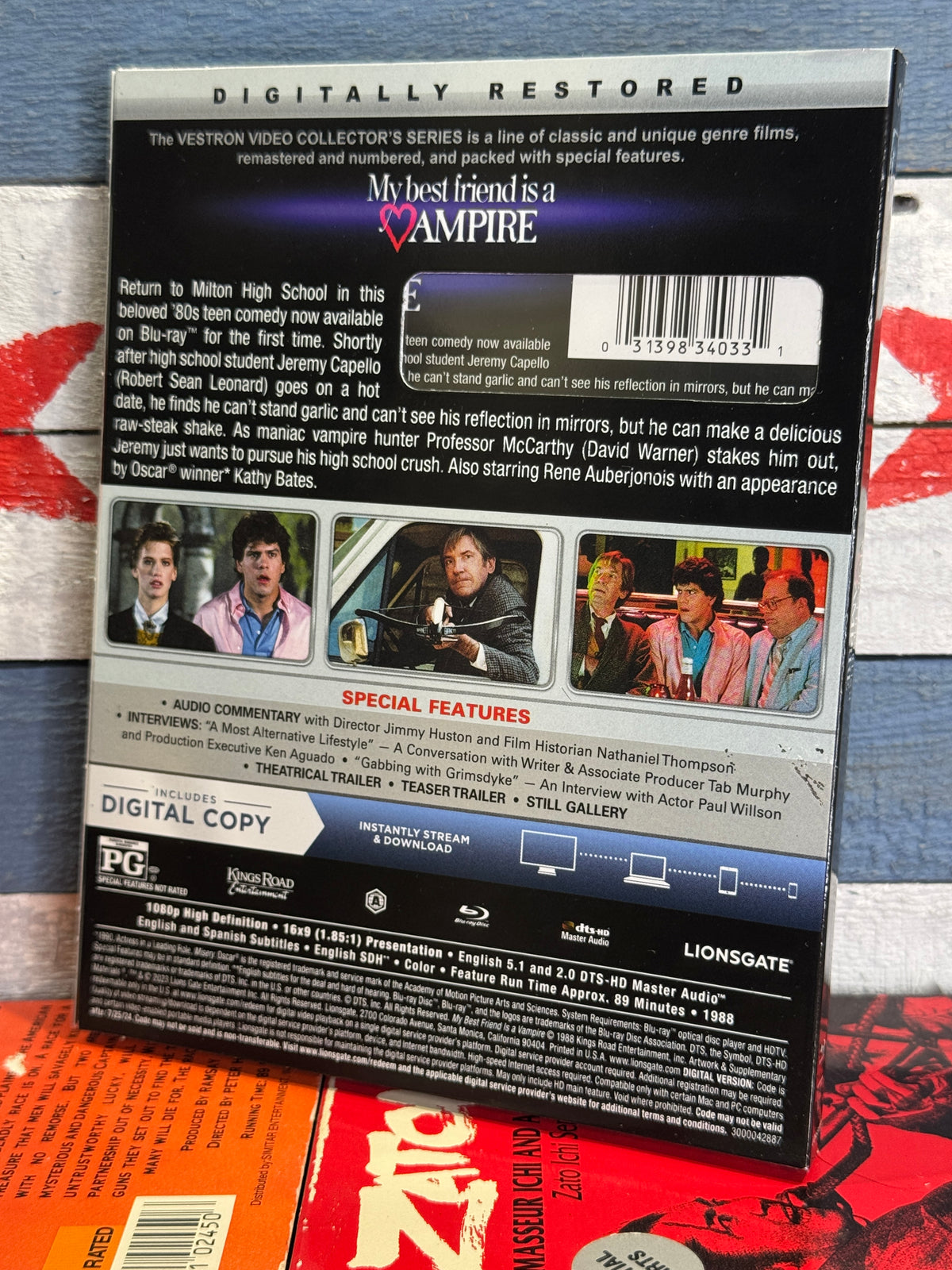My Best Friend Is a Vampire Vestron Video Collector’s Series - Blu-ray
