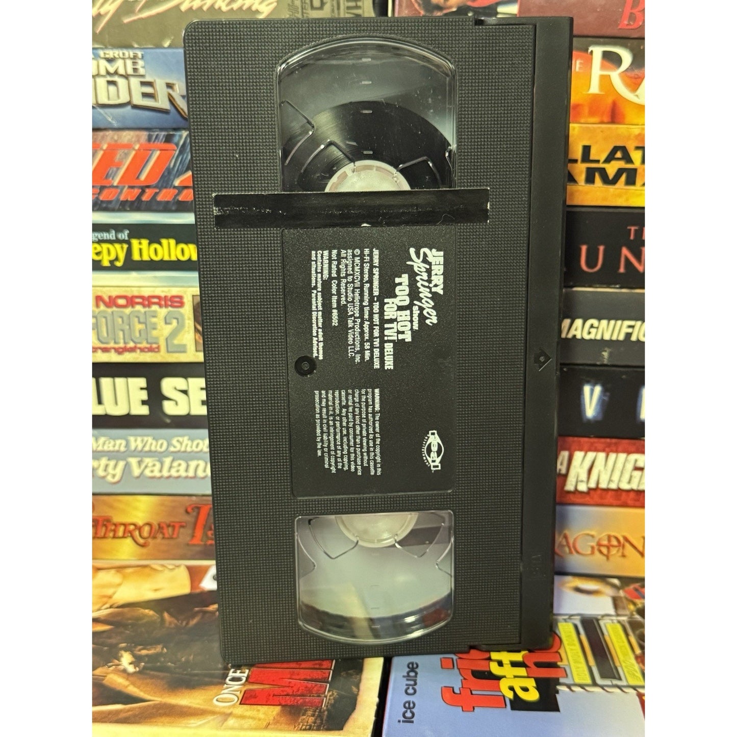 Jerry Springer Too Hot For TV - VHS Used