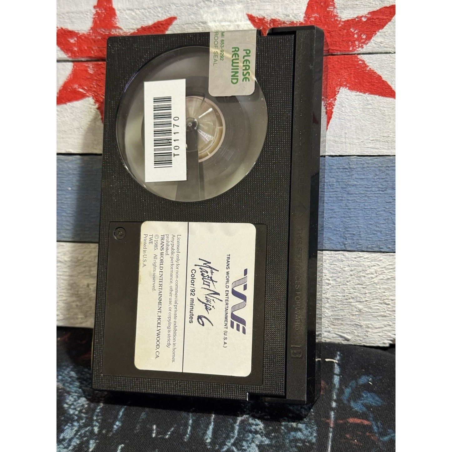 The Master Ninja 6 - BETAMAX