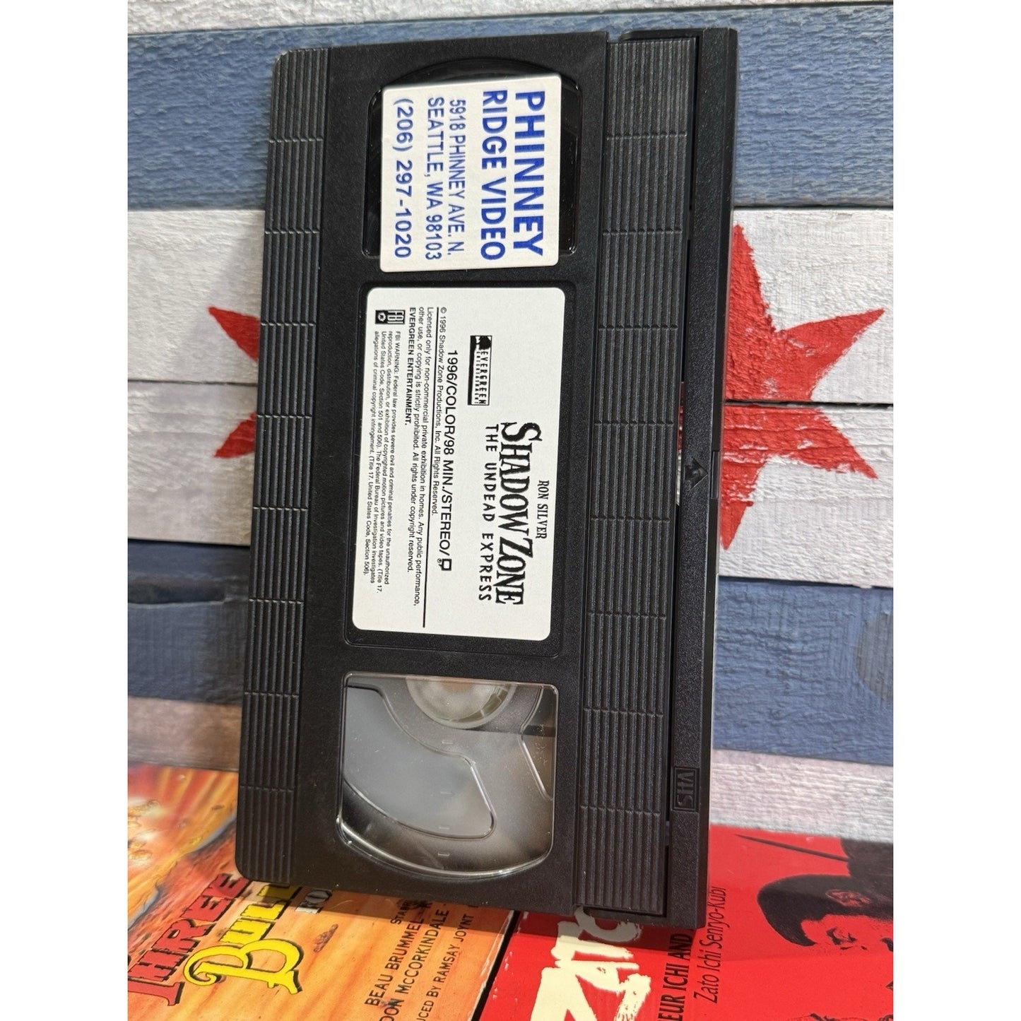 Shadow Zone The Undead Express - VHS Used