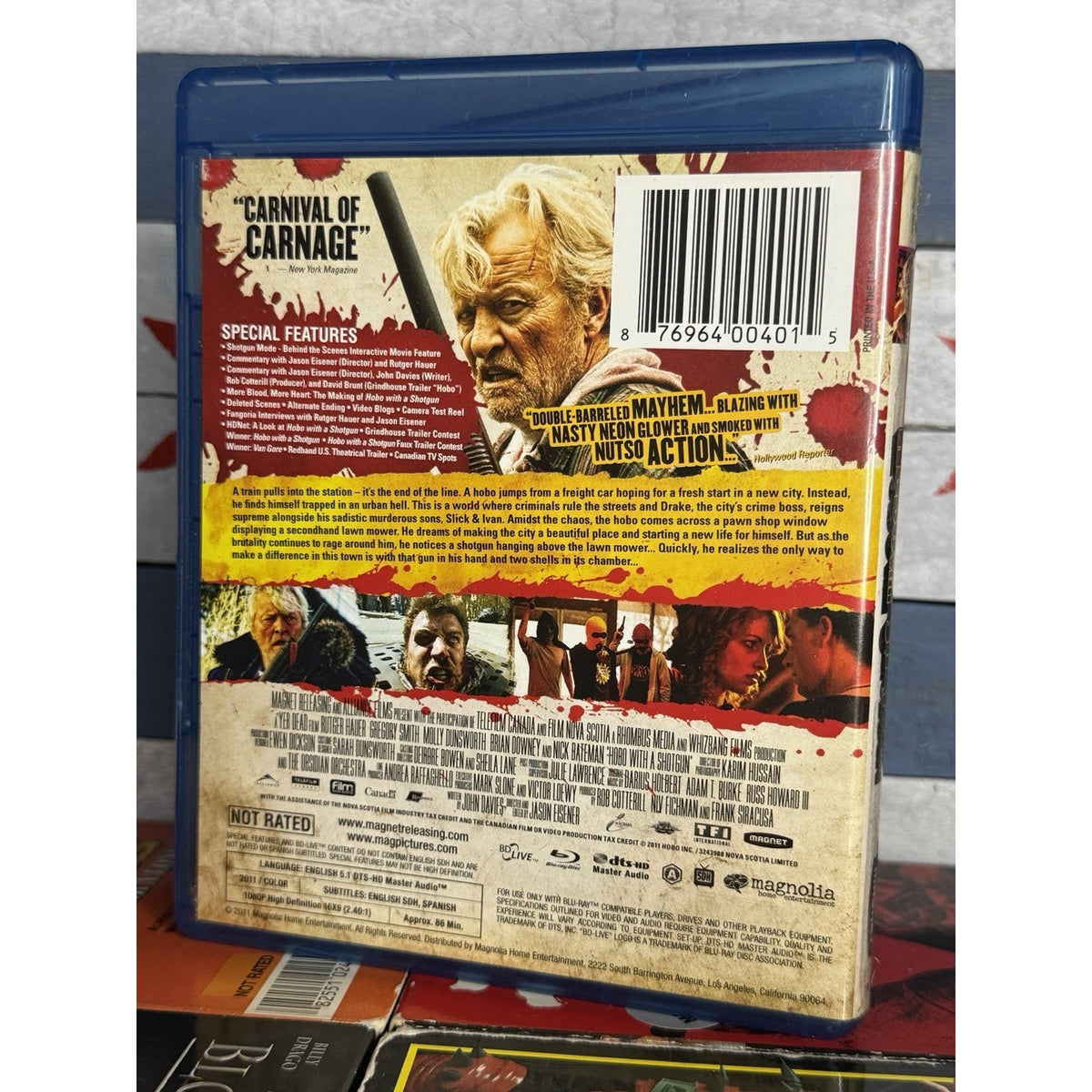 Hobo With a Shotgun - Blu Ray Used