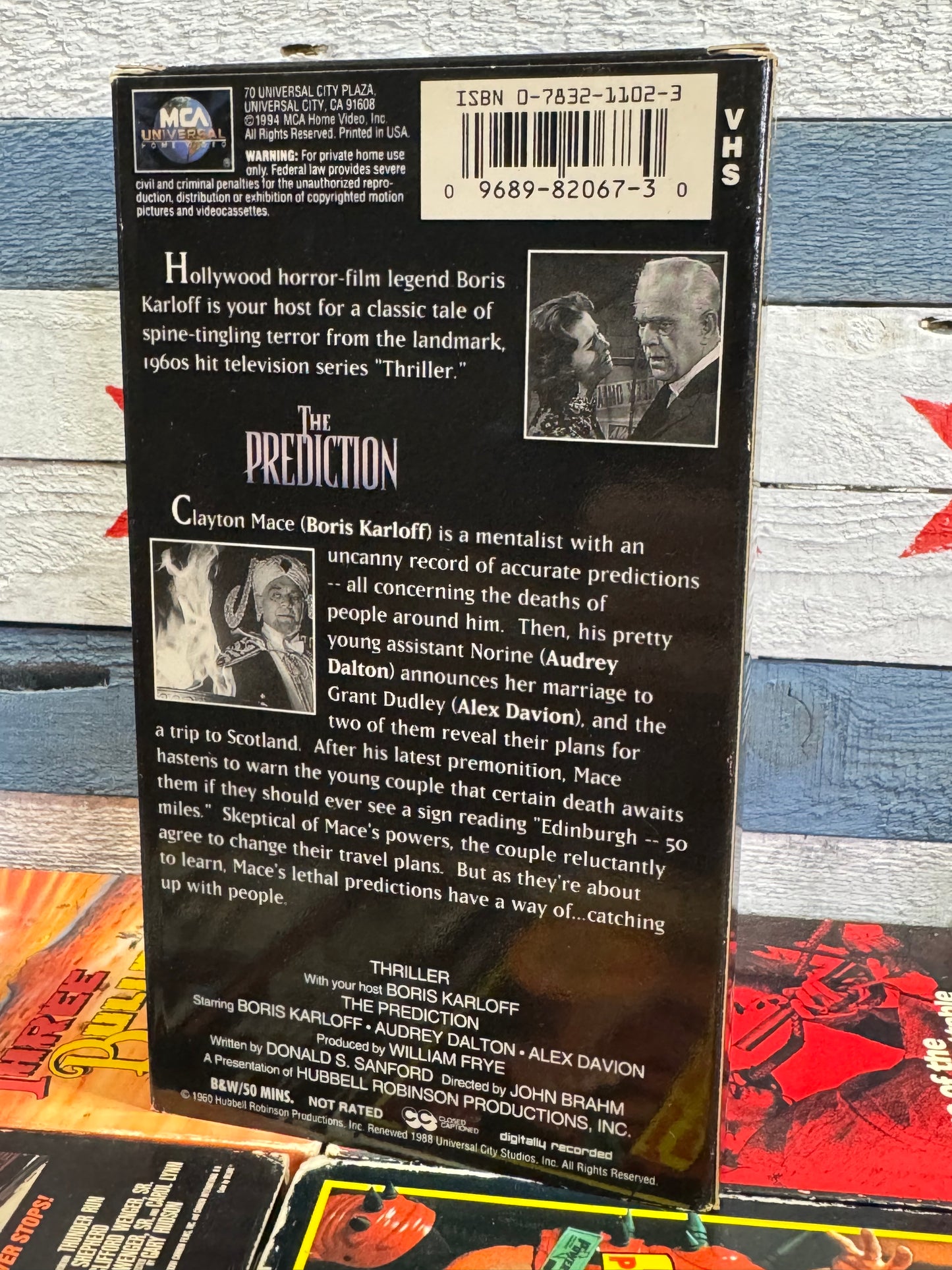 Thriller: The Prediction - VHS Used