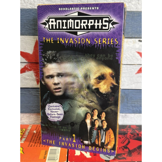Animorphs The Invasion Series, Part 1: The Invasion Begins - VHS Used