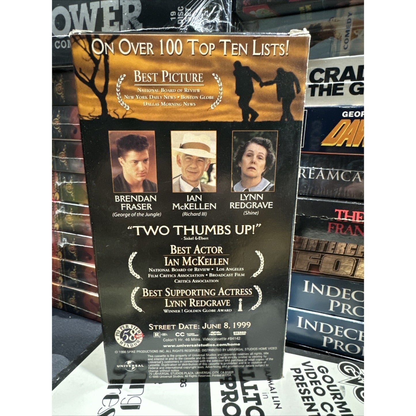 Gods and Monsters Promo Screener - VHS Used