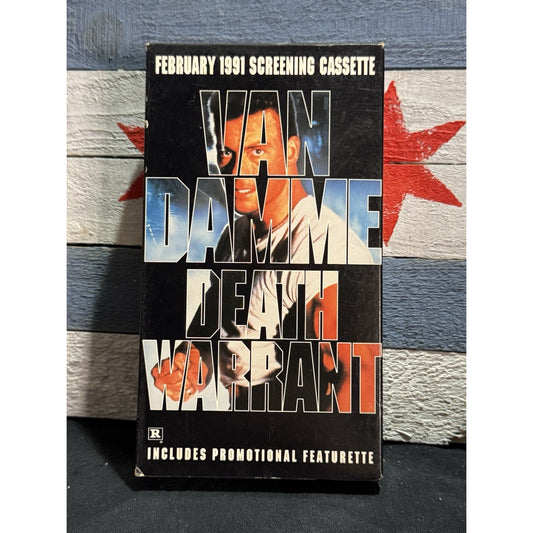 Death Warrant Screener - VHS Used