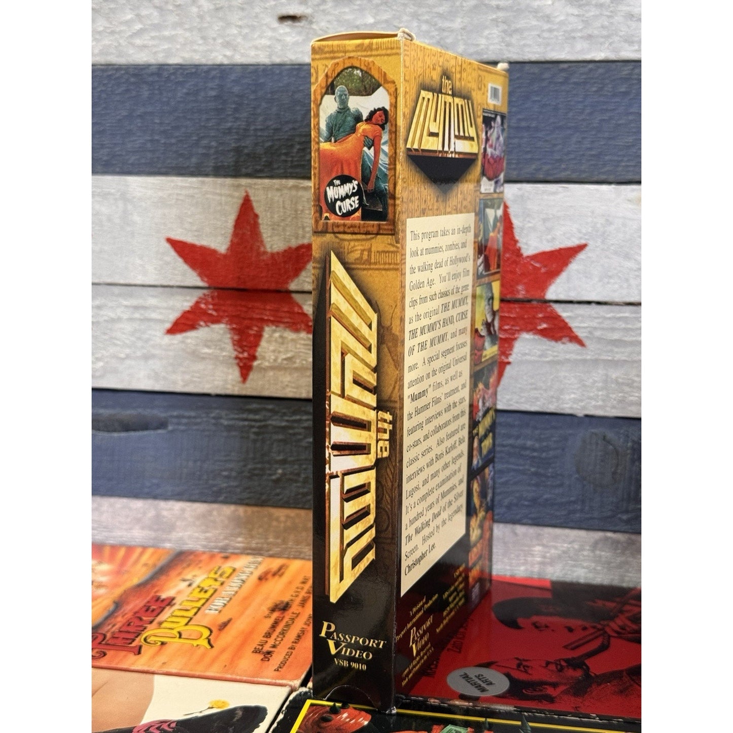 The Mummy : Hosted by Christopher Lee - VHS Used
