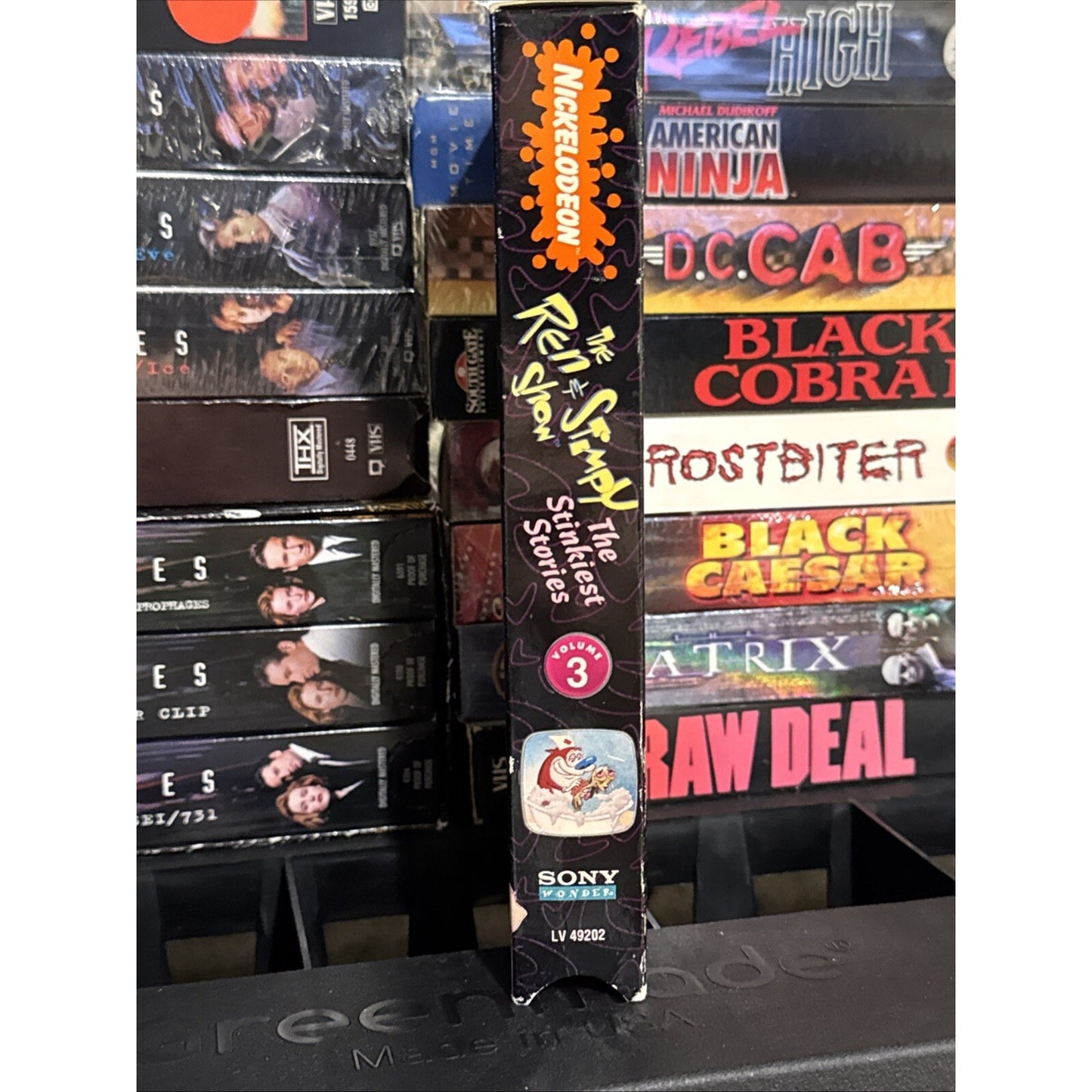 The Ren Stimpy Show The Stinkiest Stories Vol. 3 : 3 Yucky Yarns - VHS Used