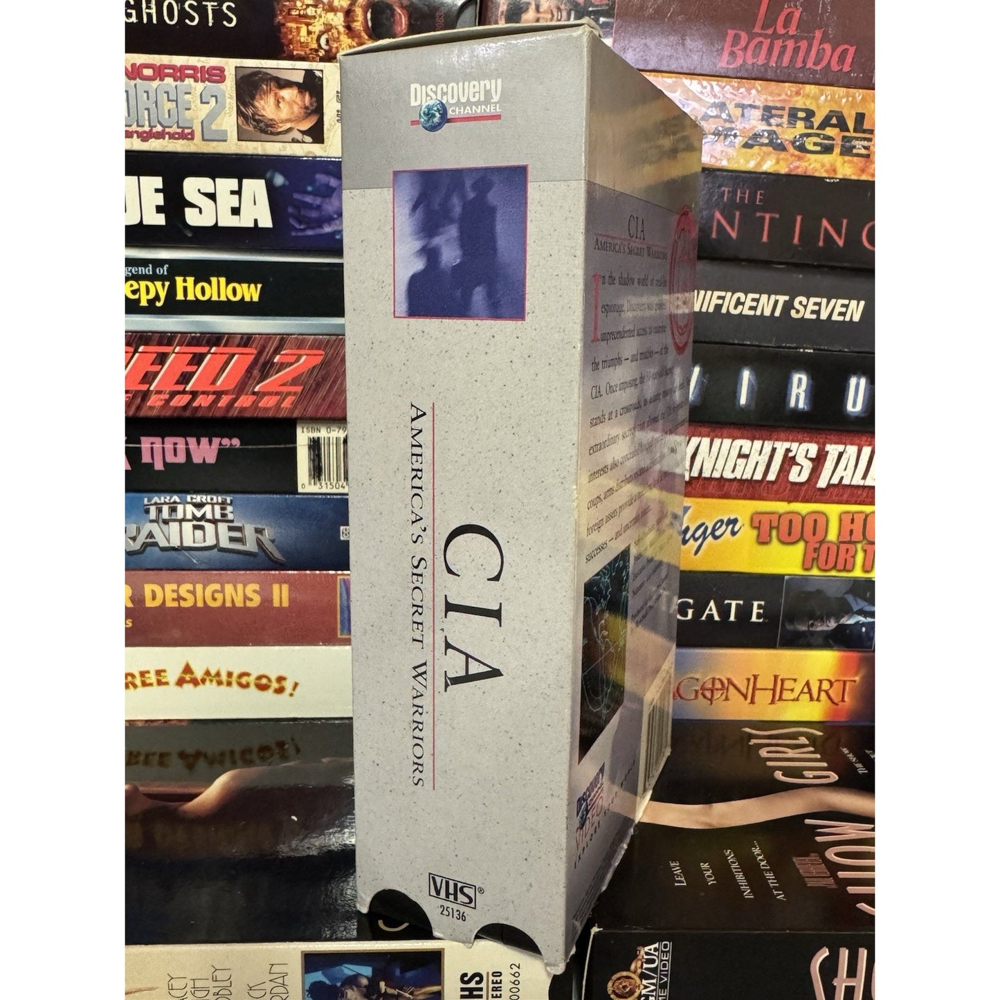 C.I.A. Americas Secret Warrior - VHS Used