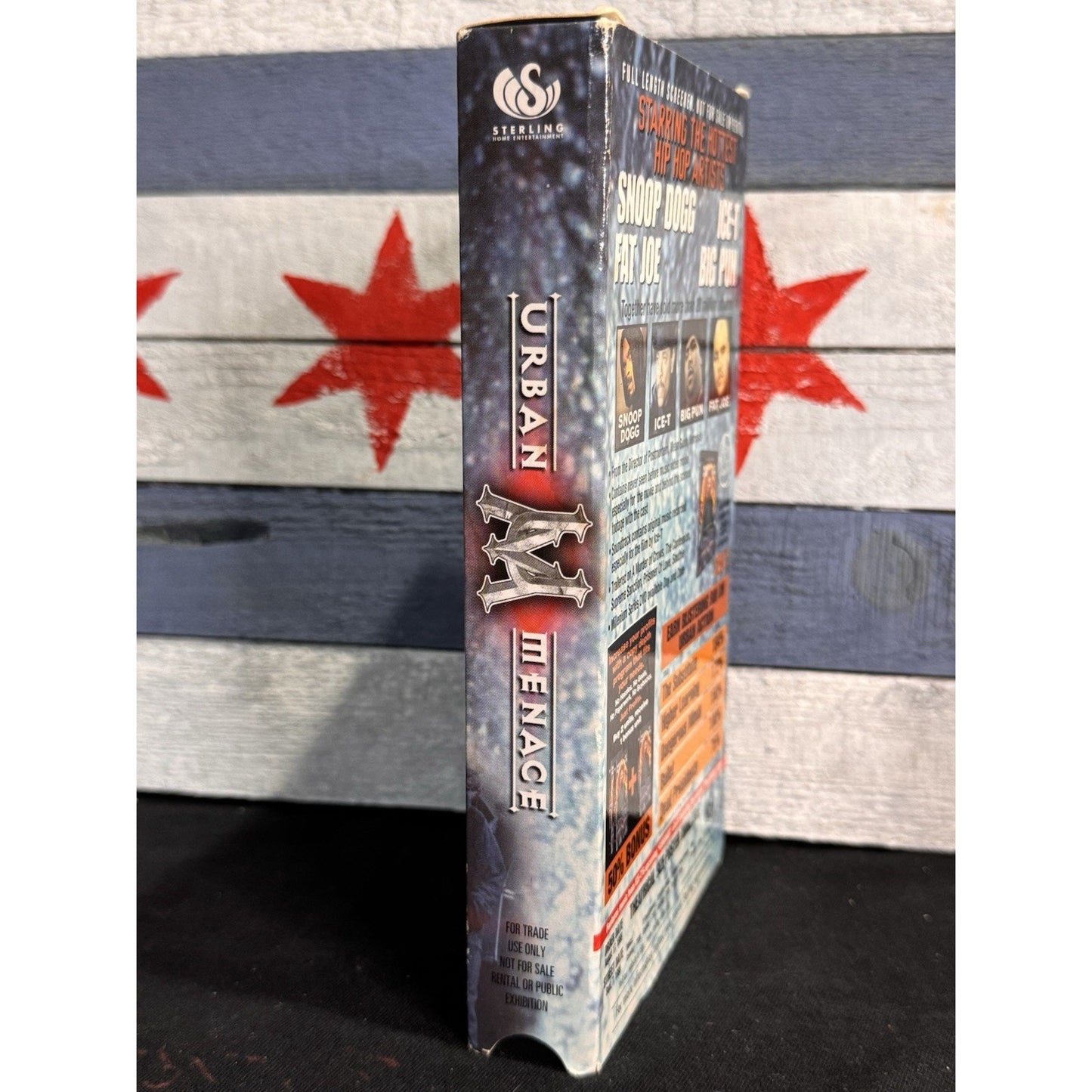 Urban Menace Promo Screener - VHS Used