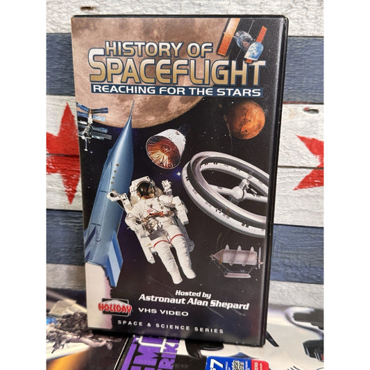History Of Spaceflight : Reaching For The Stars - VHS Used