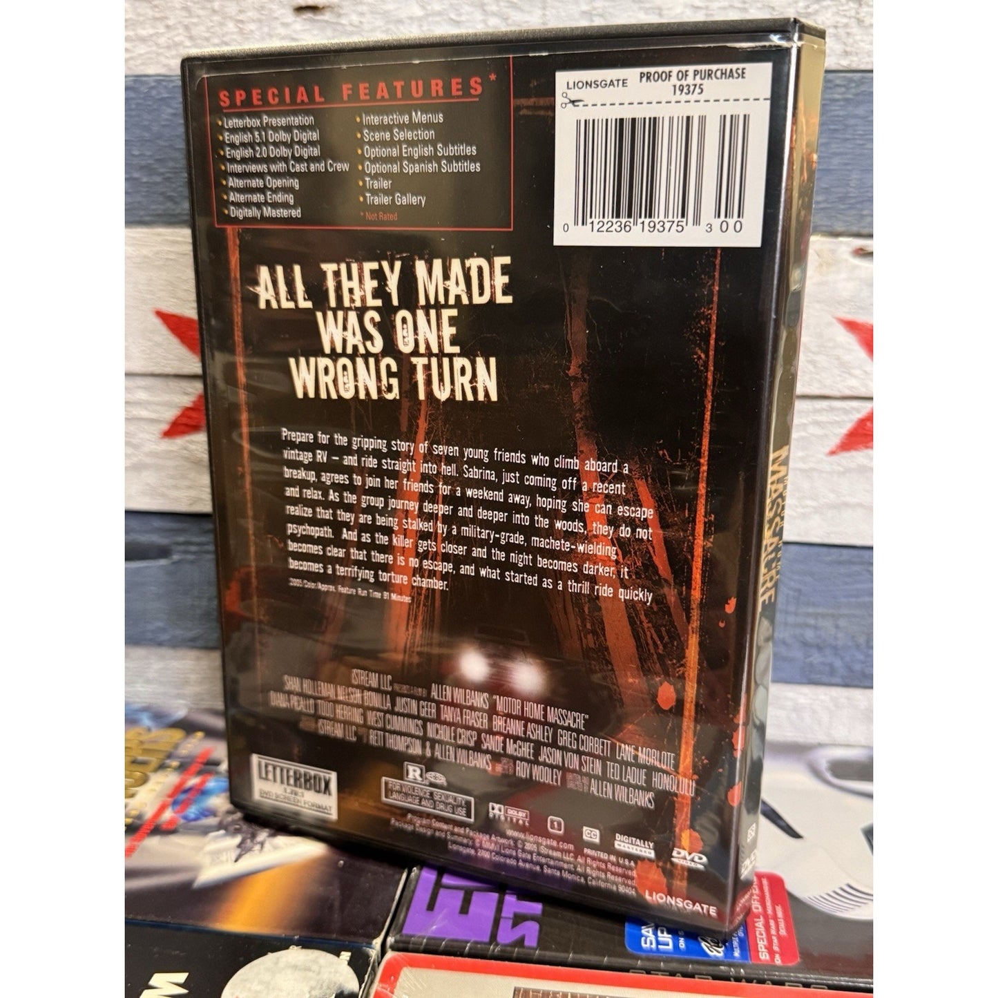 Motor Home Massacre - DVD Used