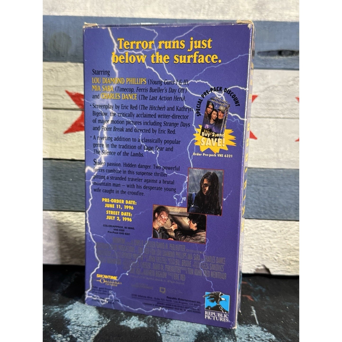 Undertow - Promo Screener VHS Used