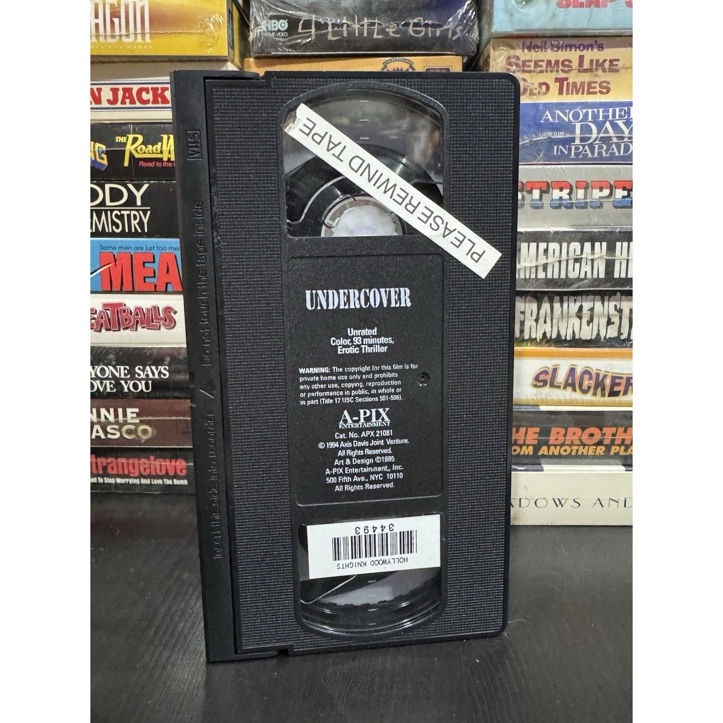Undercover A-Pix VHS Used