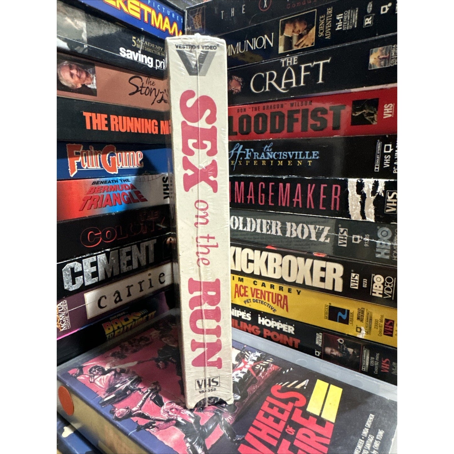 Sex on the Run - VHS Used