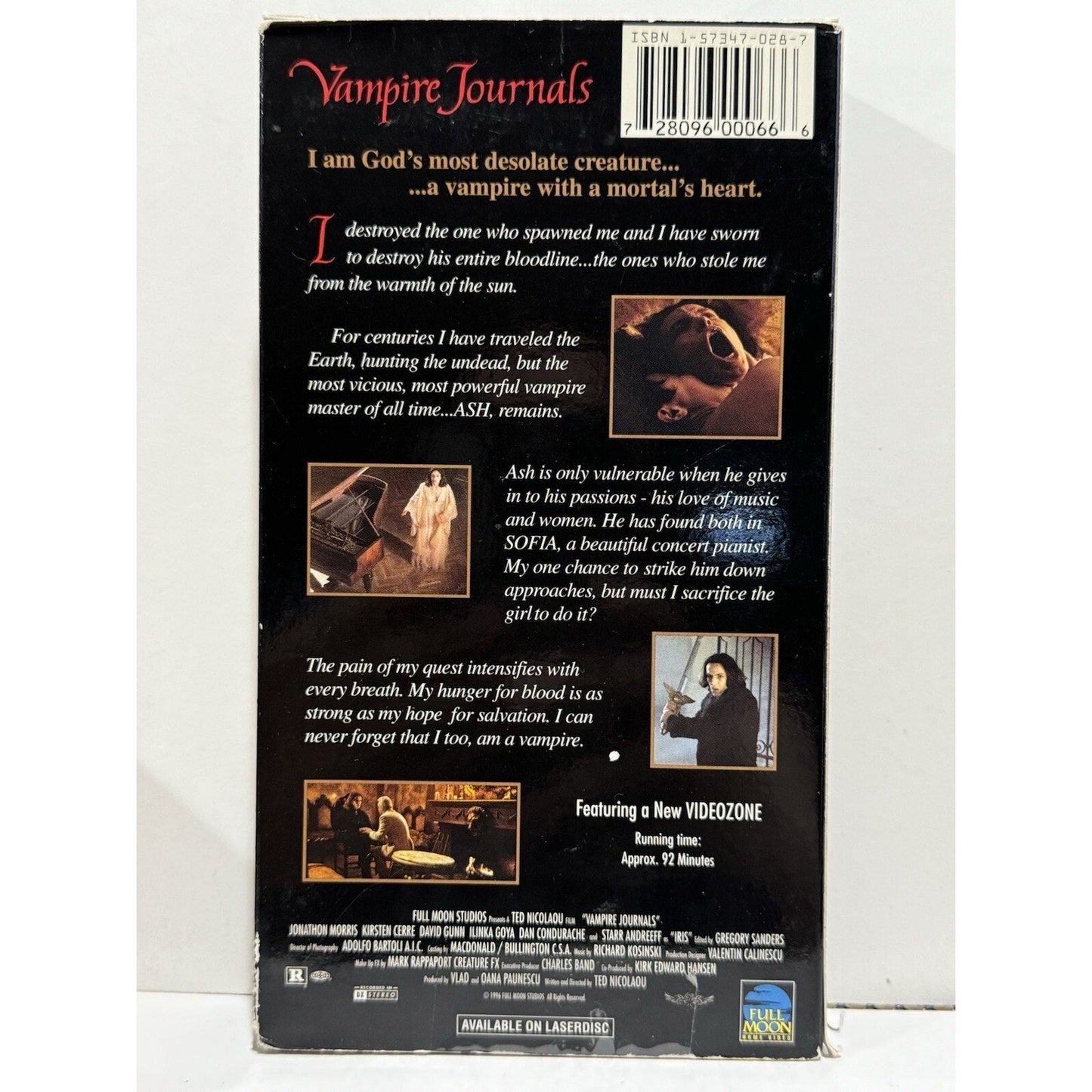 Vampire Journals - VHS Used