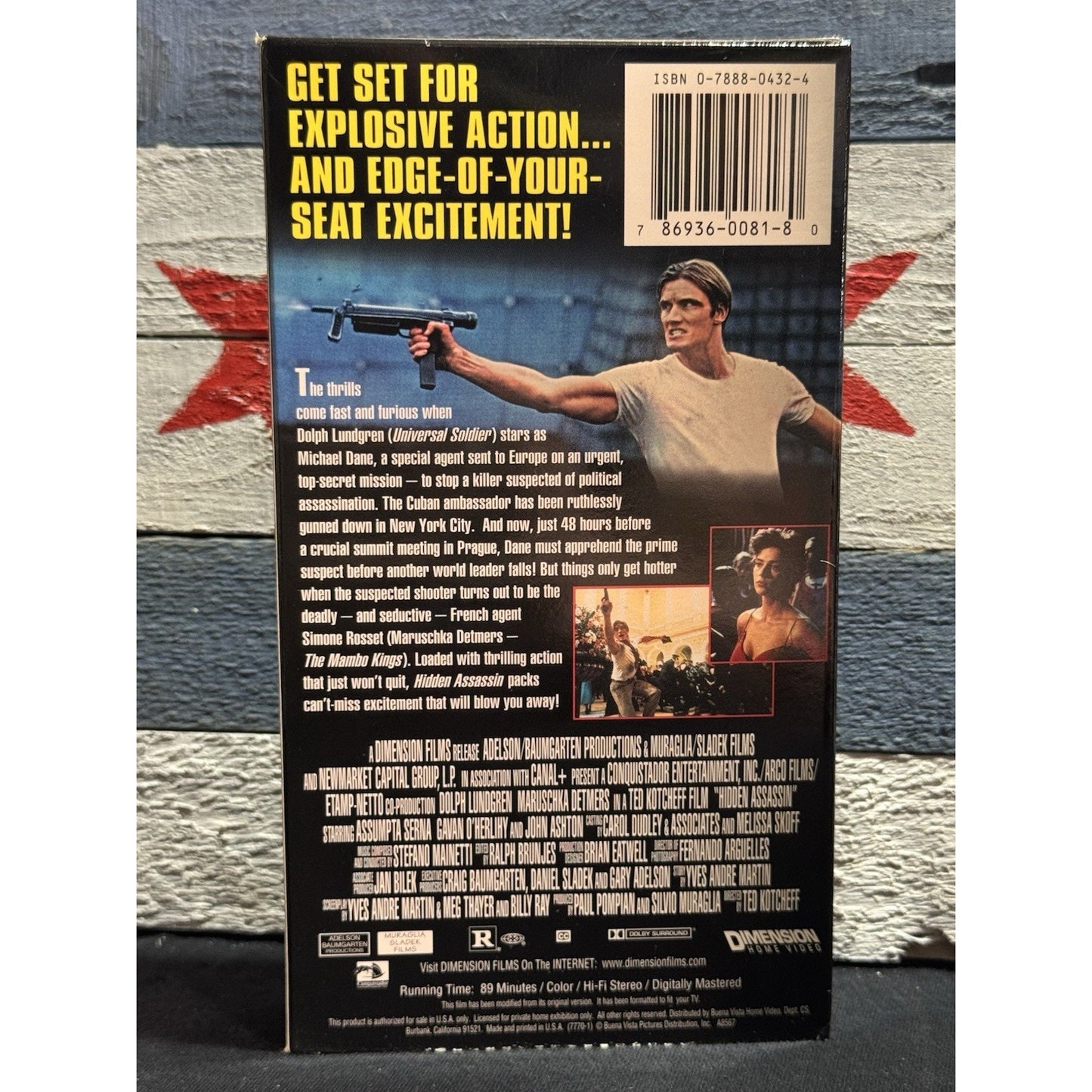 Hidden Assassin - VHS Used