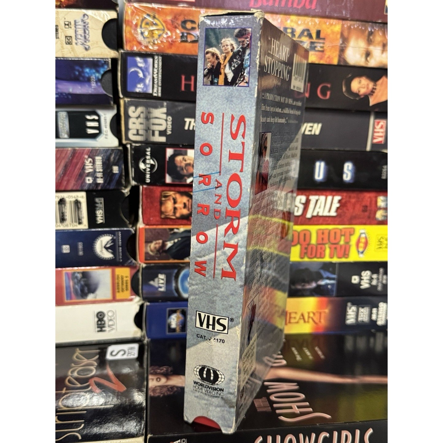 Storm And Sorrow Promo Screener - VHS Used