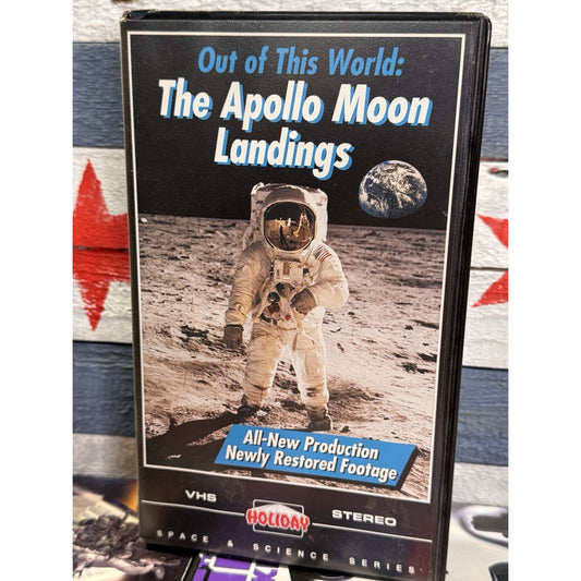 Out of This World: The Apollo Moon Landings - VHS Used