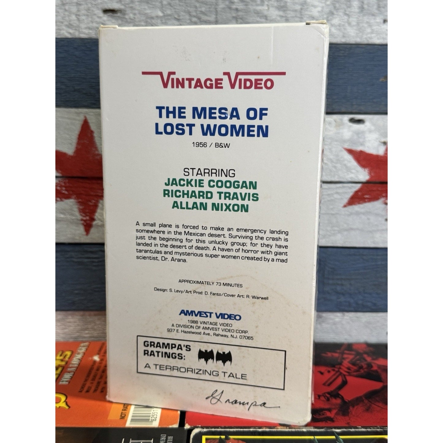 Grandpa Presents Mesa Of The Lost Women - VHS Used