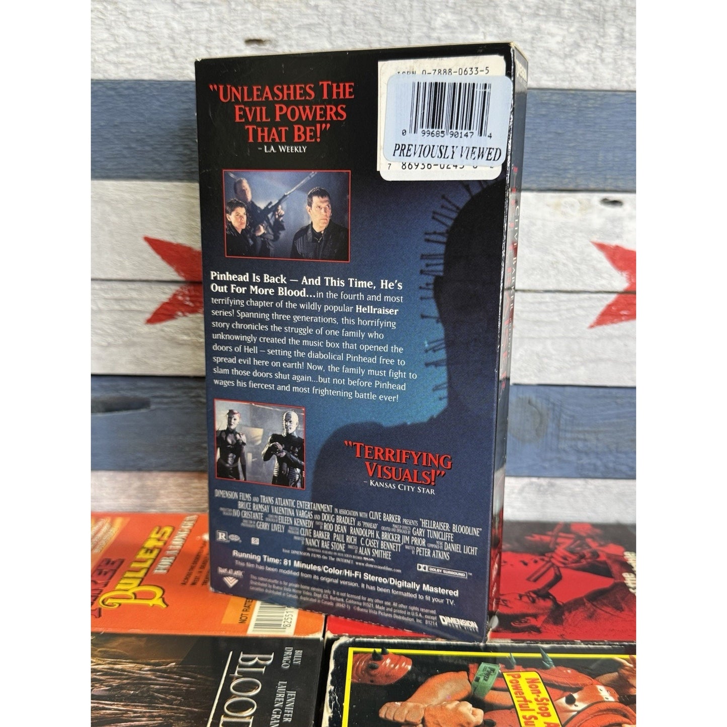 Hellraiser : Bloodline - VHS Used
