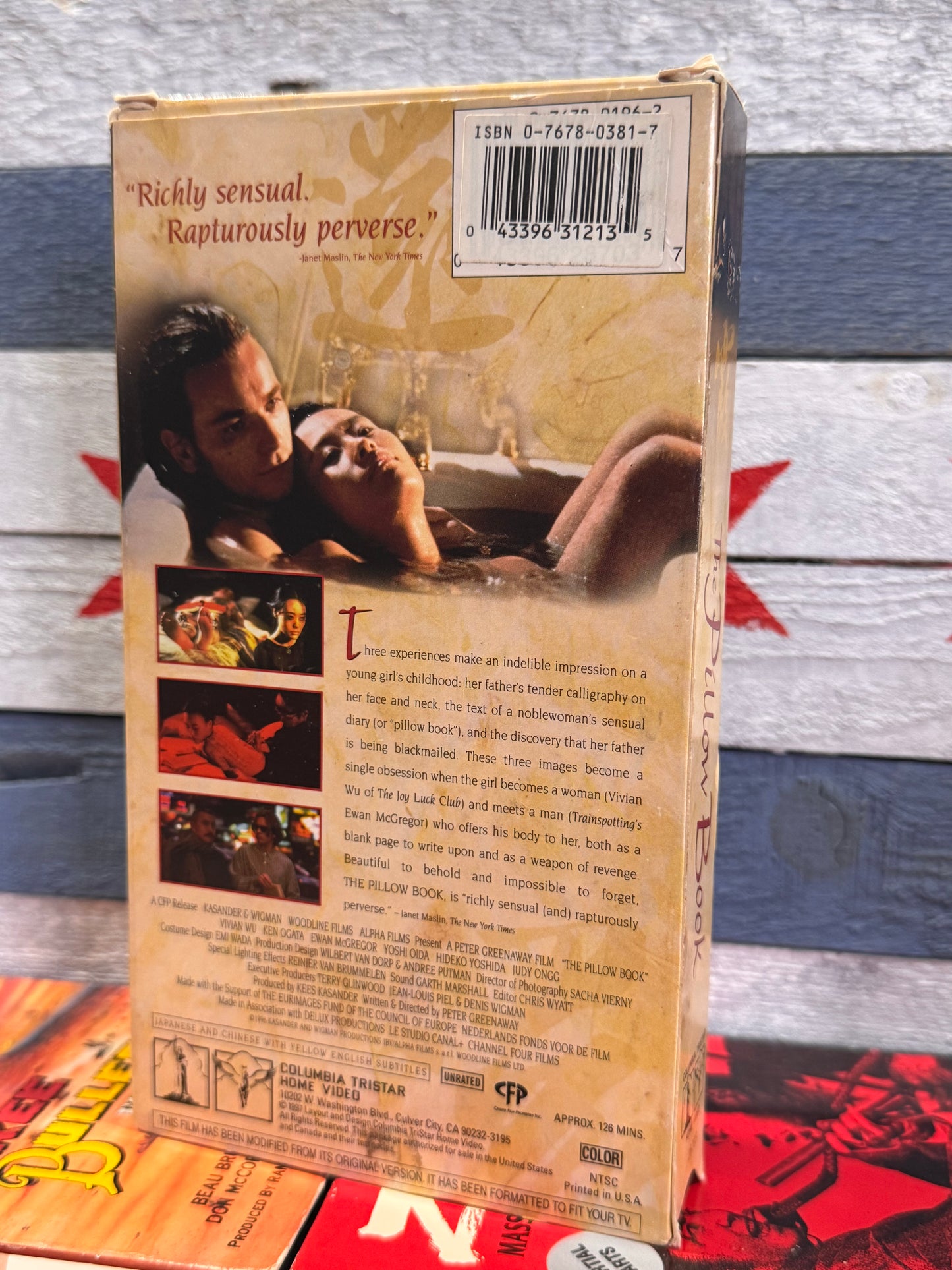 The Pillow Book - VHS Used