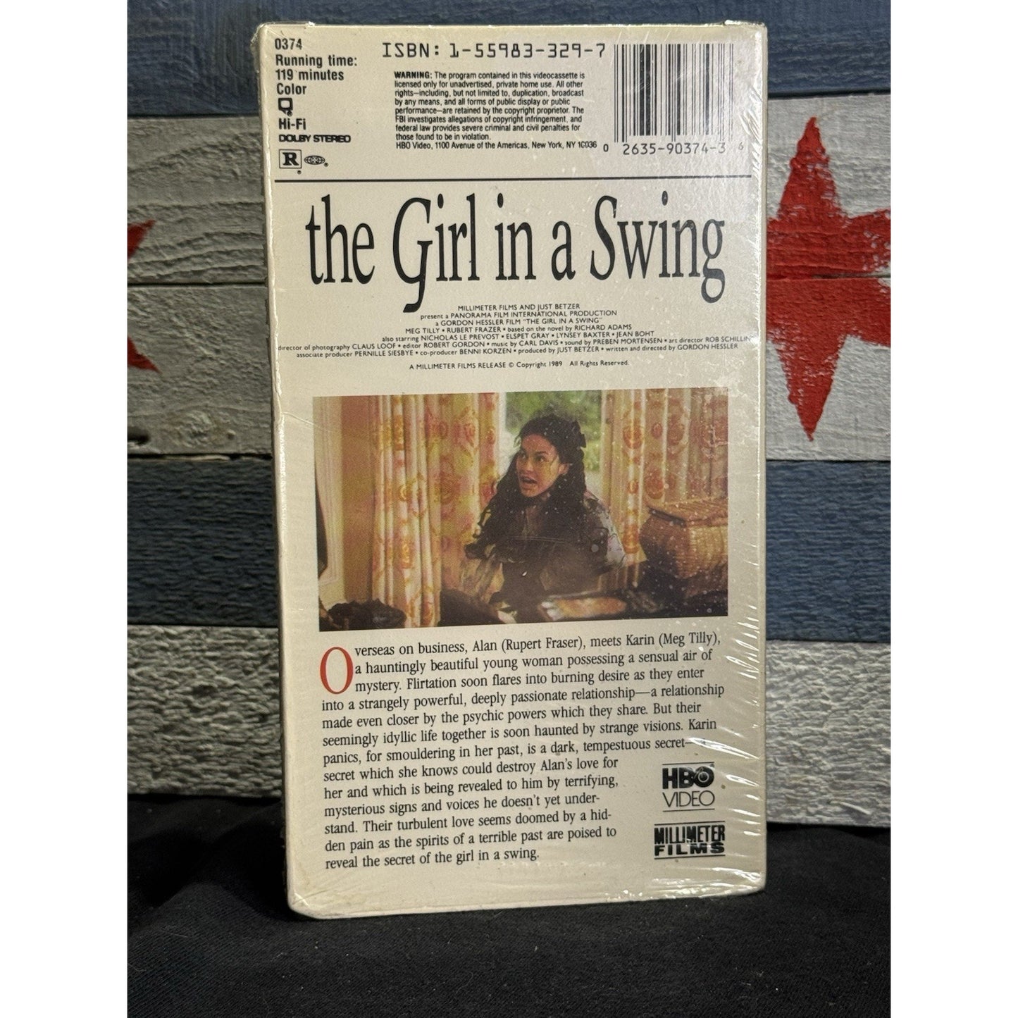 The Girl In A Swing - VHS Used