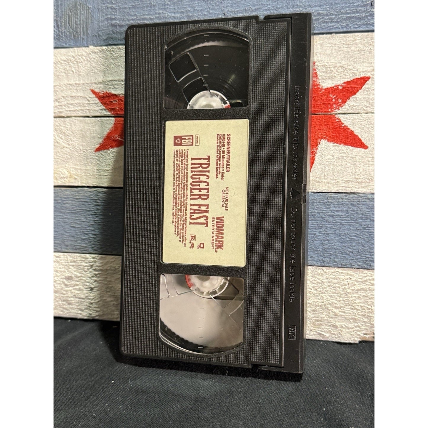 Trigger Fast Promo Screener - VHS Used